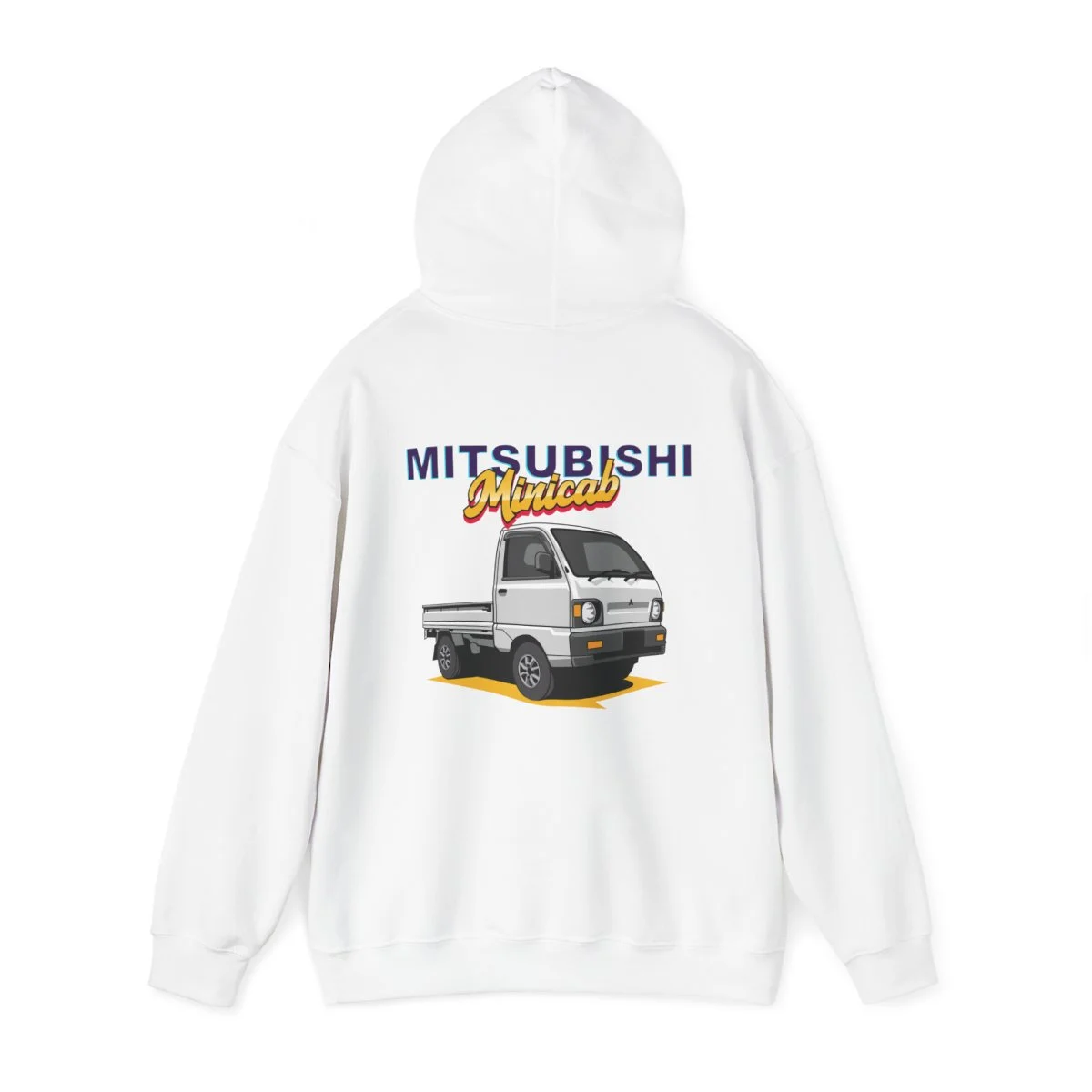 Mitsubishi Minicab Logo Hoodie - Image 5