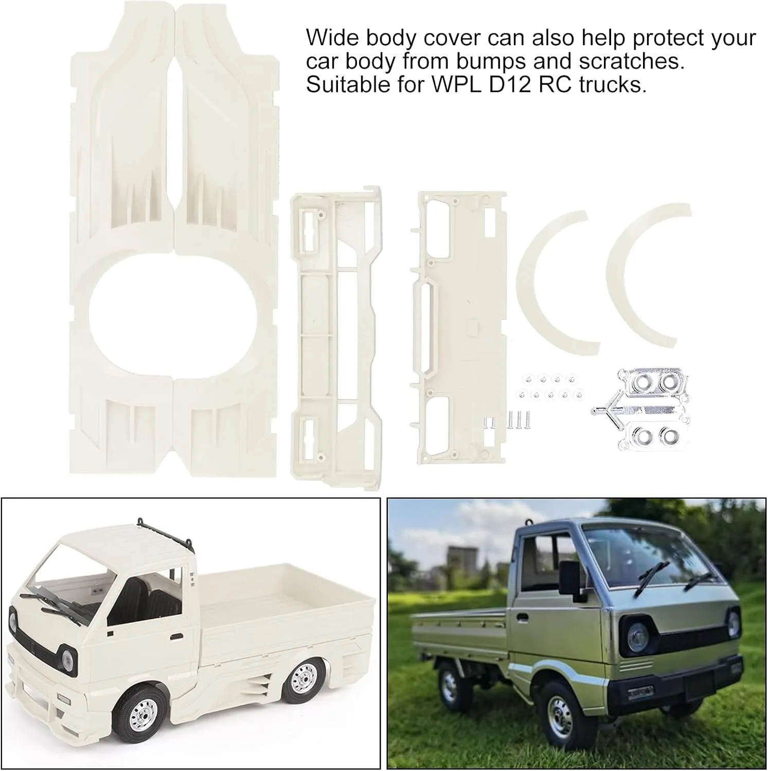 D12 Kei Truck 1:10 Scale RC Model: A Must-Have for RC Enthusiasts 2 RC Body