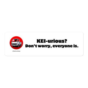 Kei-urious? Sticker