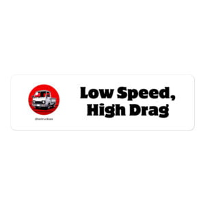 Low Speed High Drag