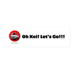 Oh Kei Let's Go Sticker
